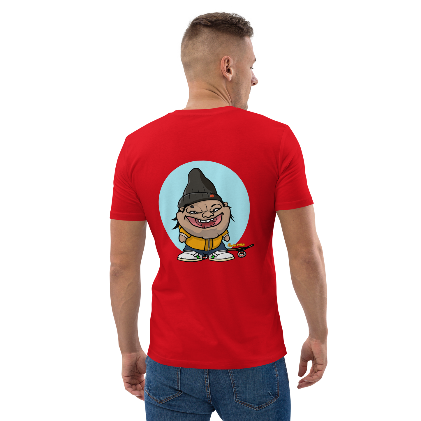feat culpao_nft - Unisex organic cotton t-shirt REAR PRINT