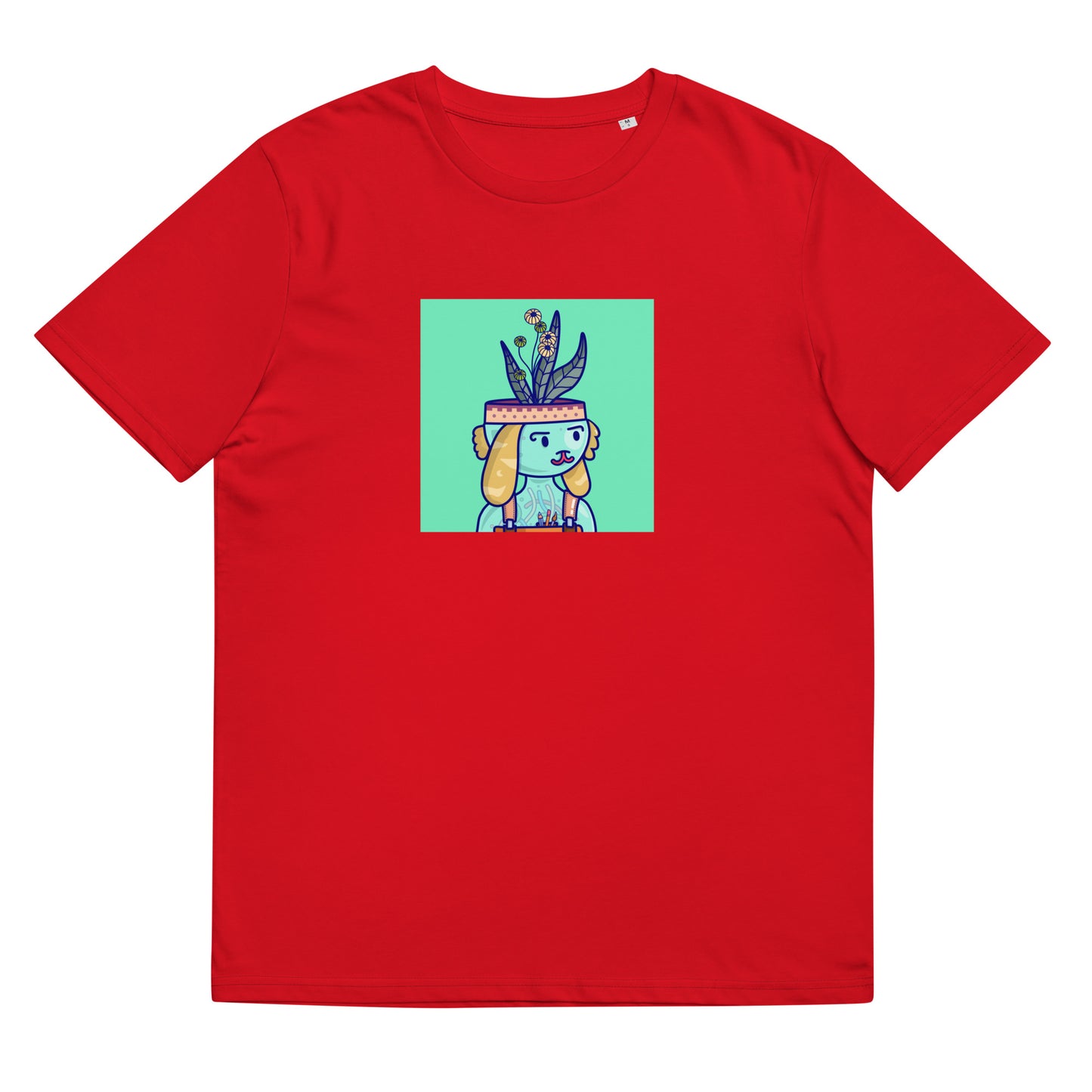 Unisex organic cotton t-shirt feat. NFT Daturians #1301