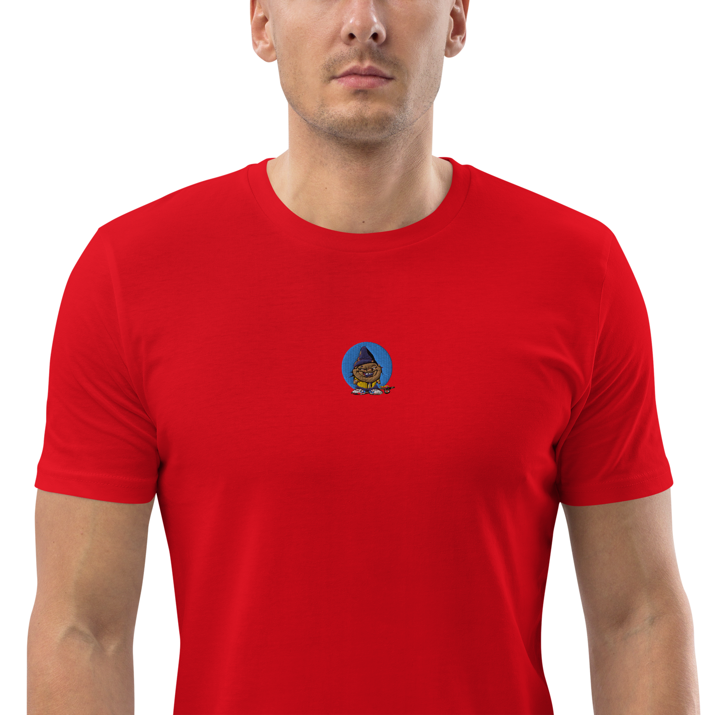 feat culpao_nft - Unisex organic cotton t-shirt REAR PRINT