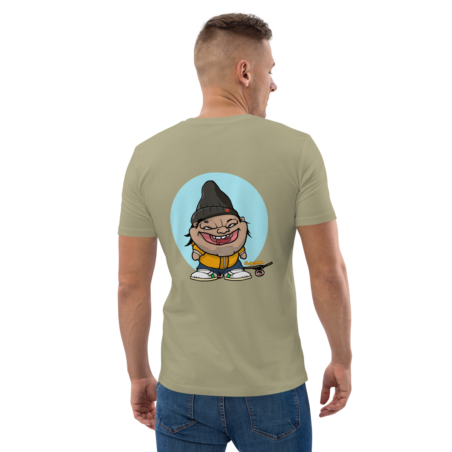 feat culpao_nft - Unisex organic cotton t-shirt REAR PRINT