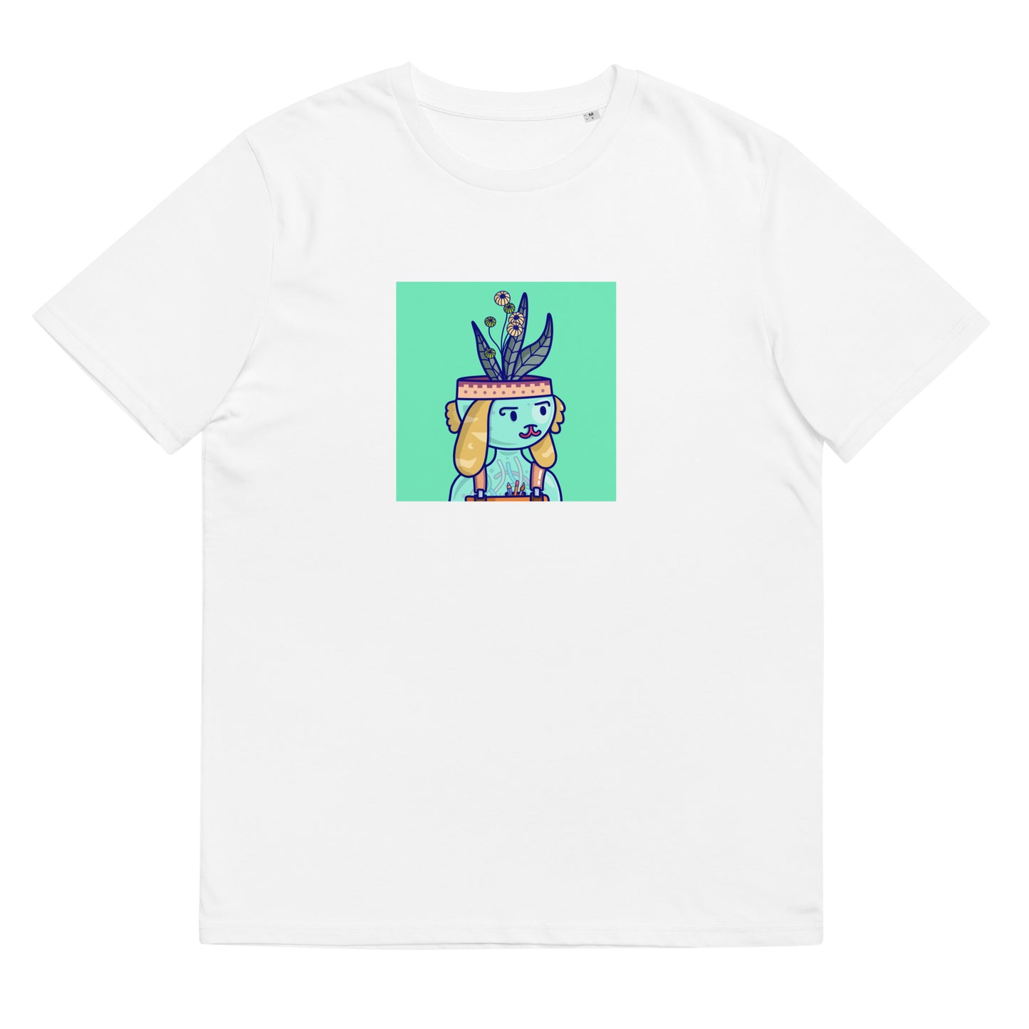 Unisex organic cotton t-shirt feat. NFT Daturians #1301