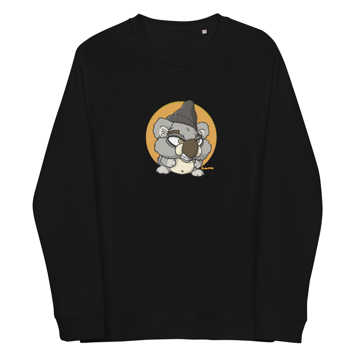 feat culpao_nft - Unisex organic raglan sweatshirt