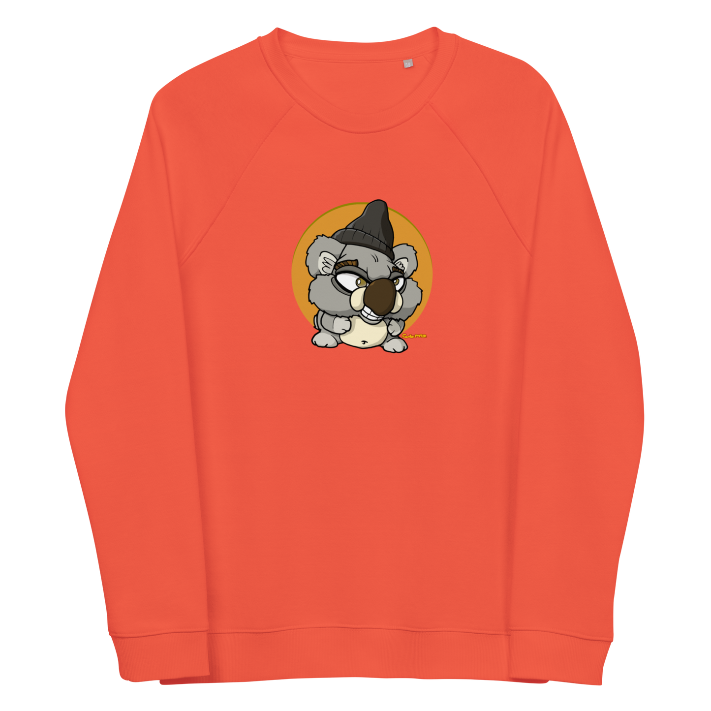 feat culpao_nft - Unisex organic raglan sweatshirt