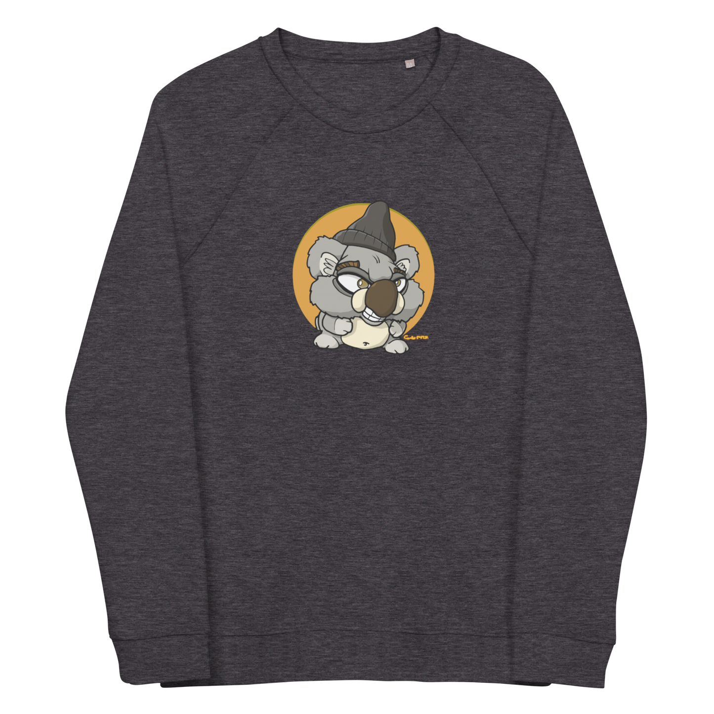 feat culpao_nft - Unisex organic raglan sweatshirt