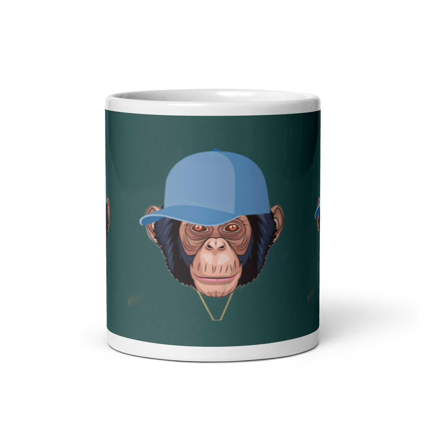 feat Precioux - White glossy mug