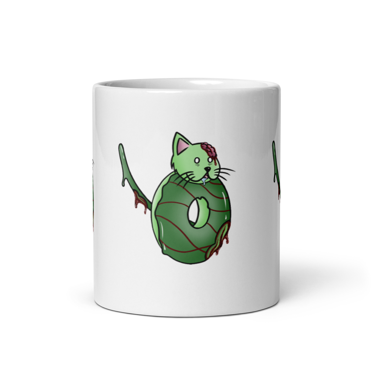 feat cr.em.y - White glossy mug