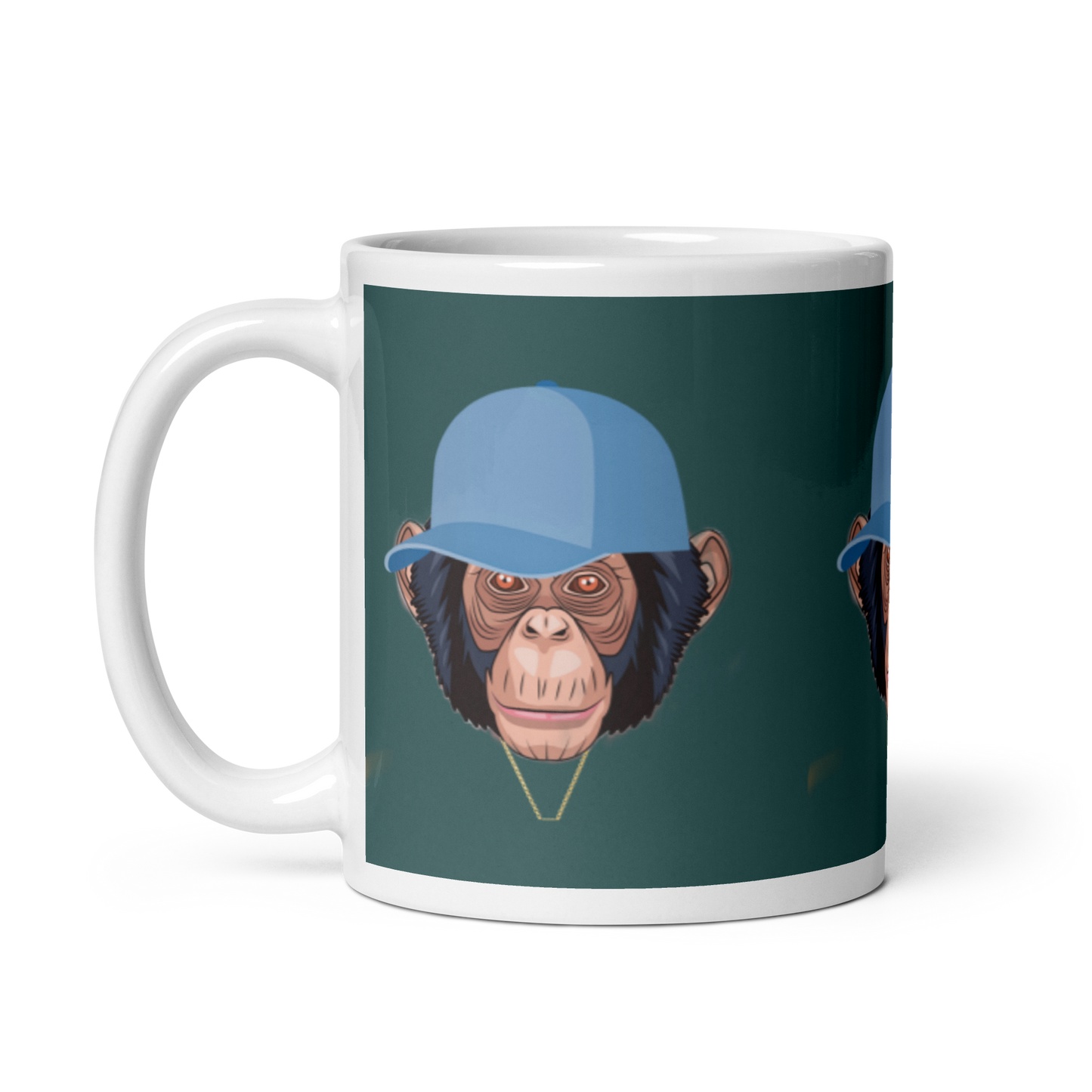 feat Precioux - White glossy mug