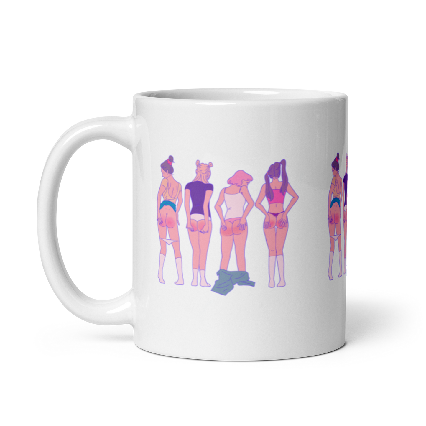 feat Jiangbrulant - White glossy mug