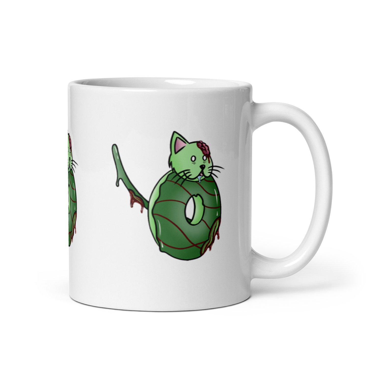 feat cr.em.y - White glossy mug
