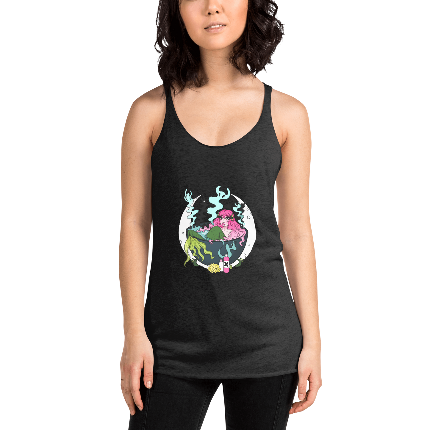 Mermaid by Nilopav - Women's Racerback Tank