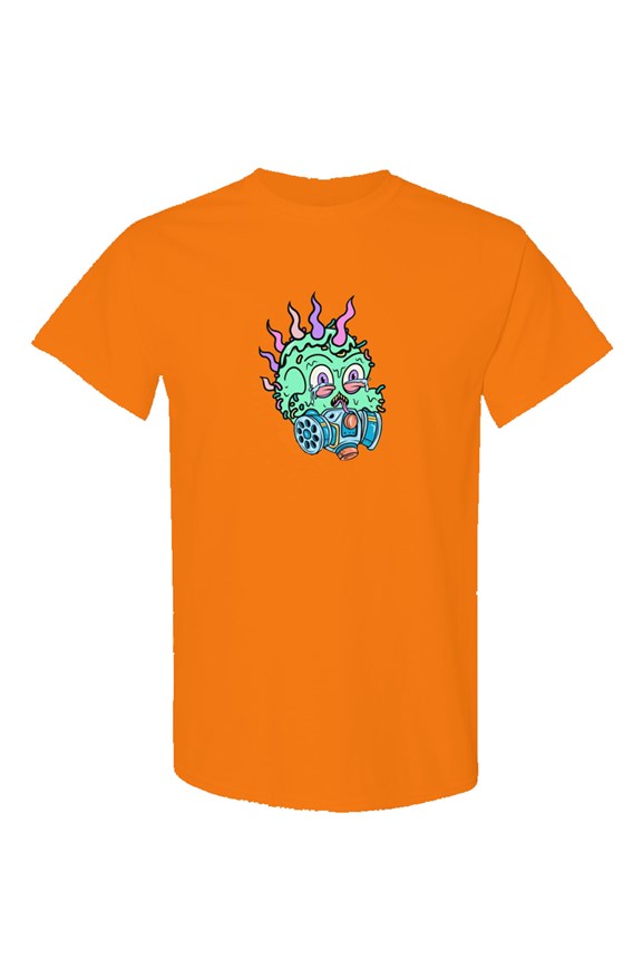 Neon T Shirt feat Toxic Skulls Club #7803