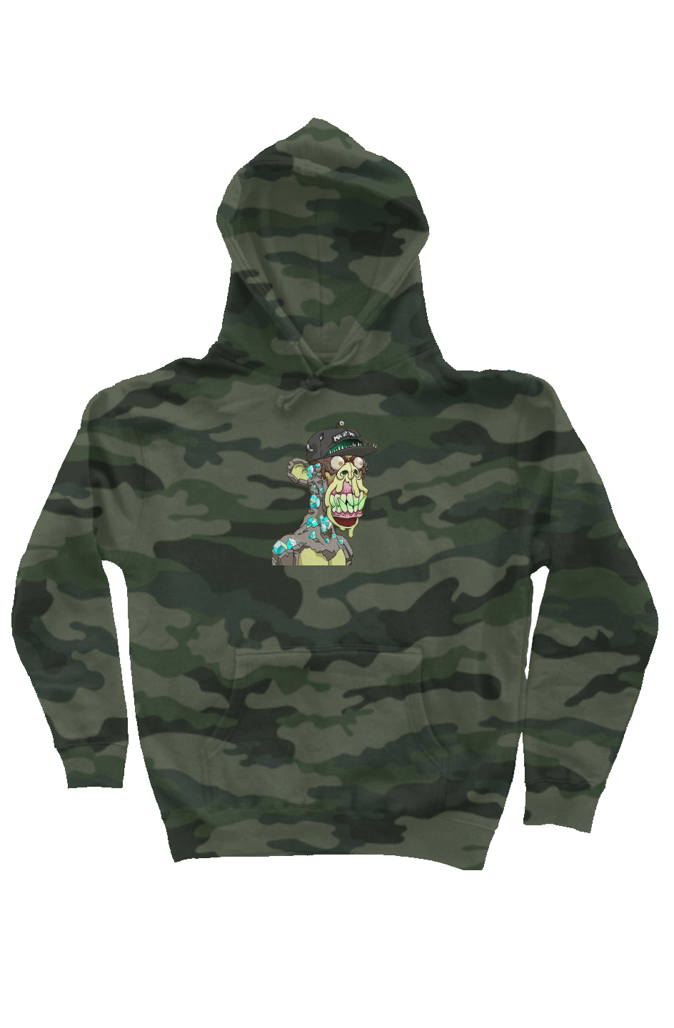 Camo Independent Heavyweight Hoodie feat MAYC #201