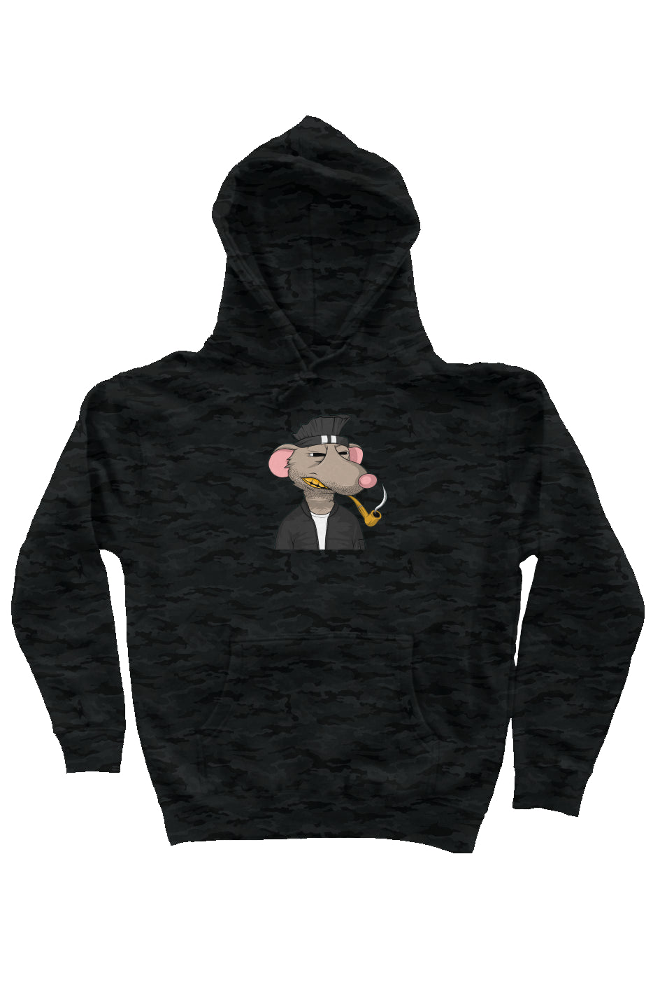 Camo Independent Heavyweight Hoodie feat Fat Rat #3320