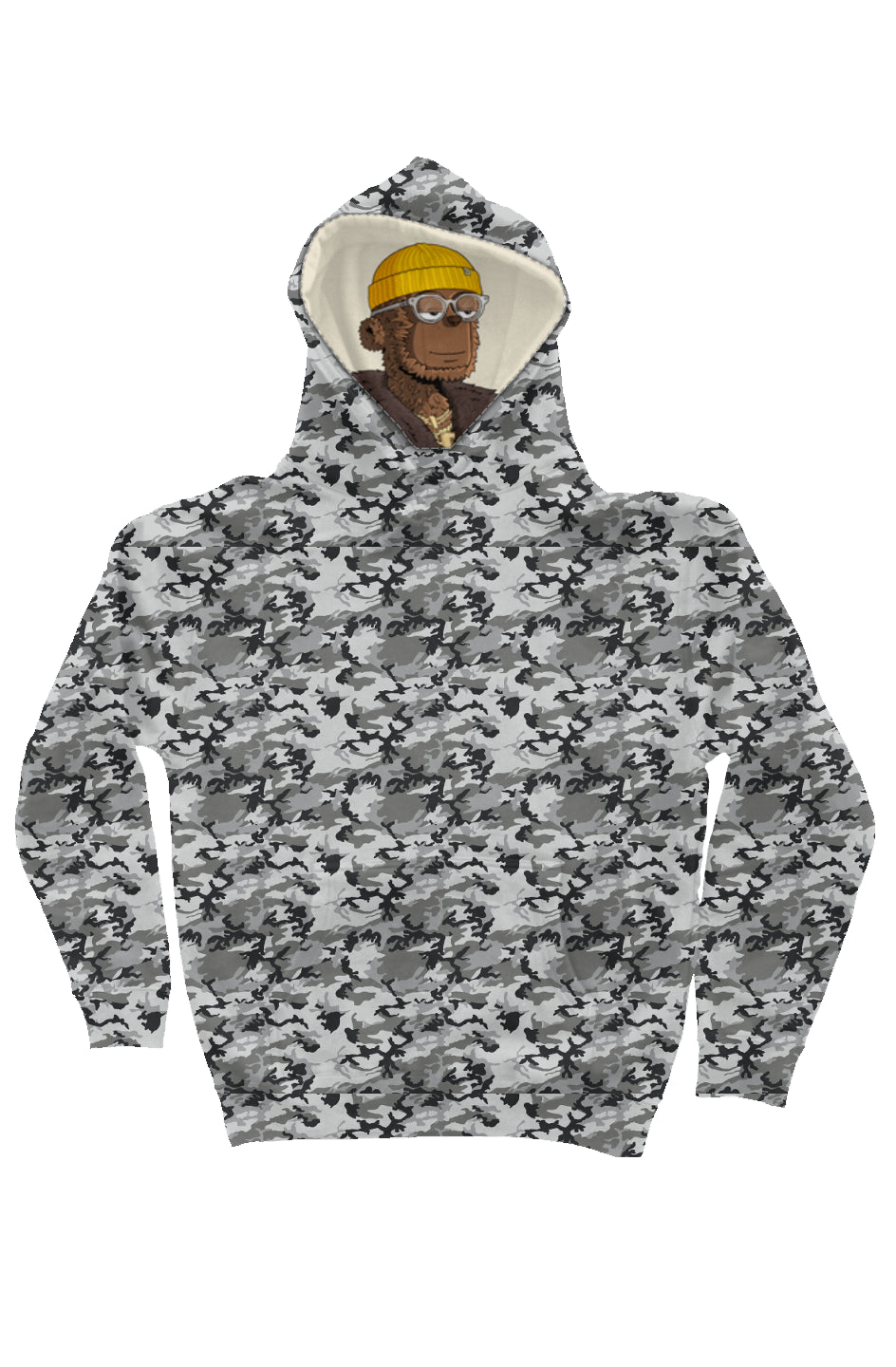 Camo Independent Heavyweight Hoodie