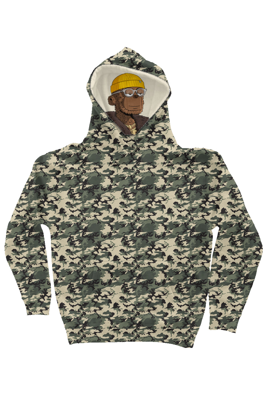Camo Independent Heavyweight Hoodie