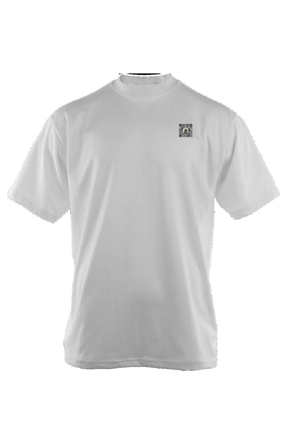 Oversized Heavyweight T Shirt feat Nakamigos #11987 (front logo-QRcode / Rear Print) 