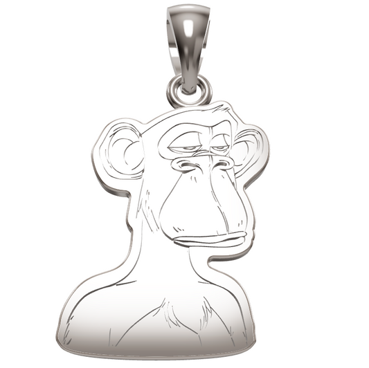 Charm Silver - Gold Plated 18kt feat. BAYC #4039