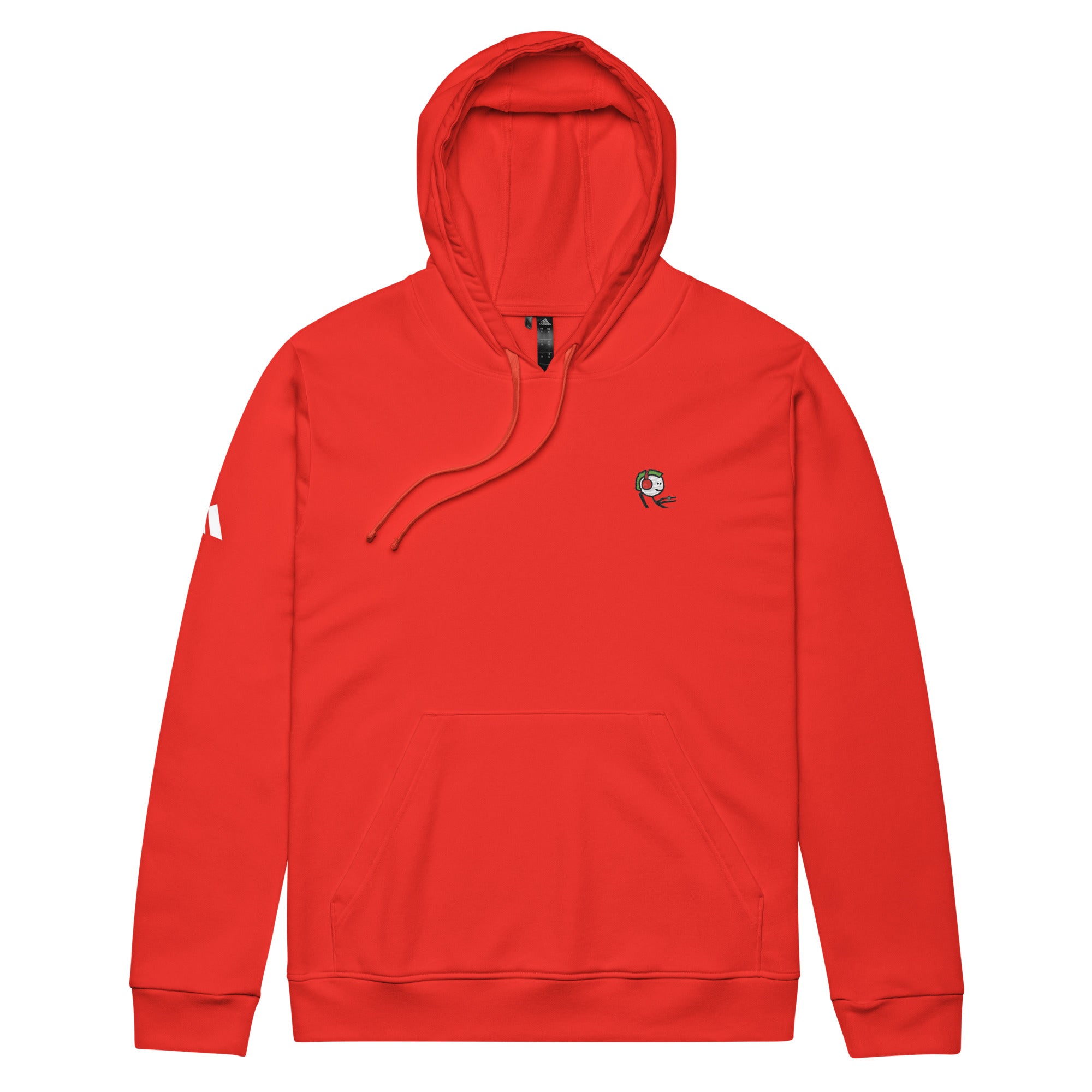 adidas fleece hoodie feat. mfer 9948 embroidered Artsfighters