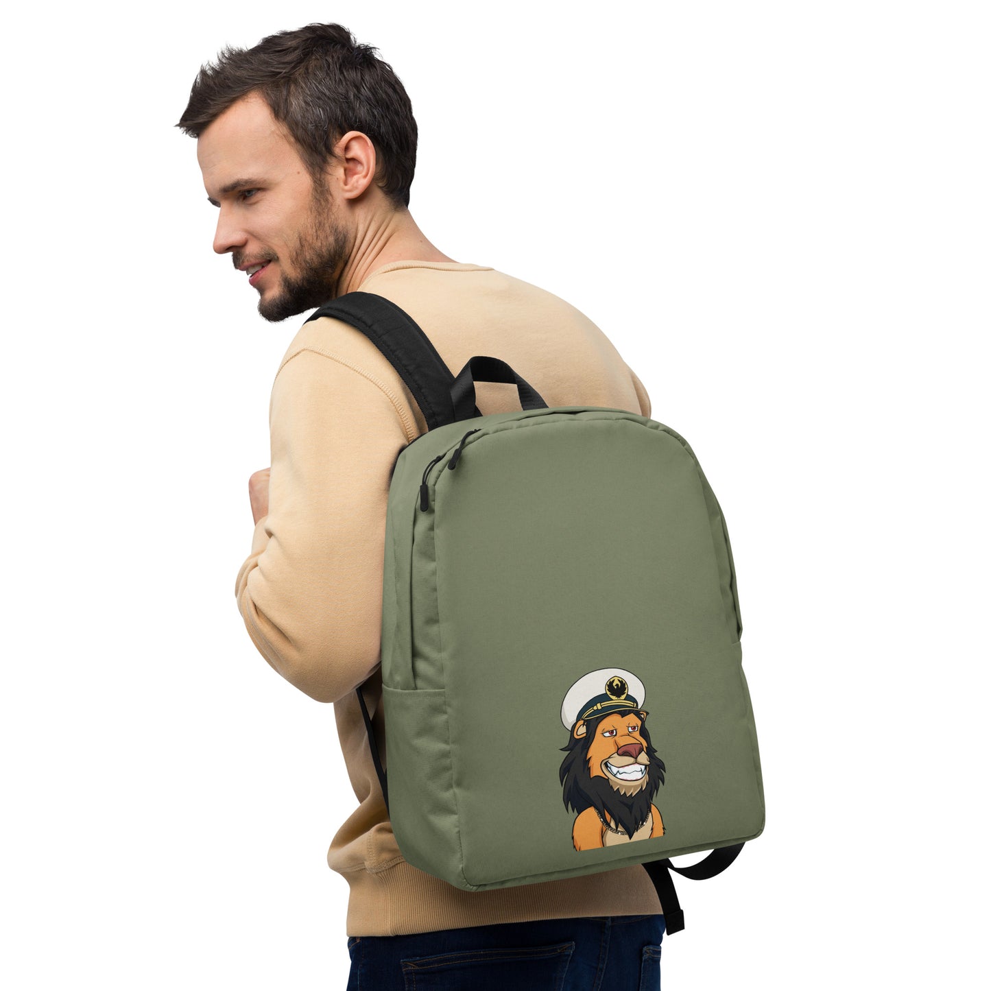 Minimalist Backpack feat Lazy Lion #8067