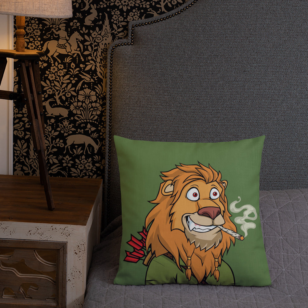 Premium Pillow feat Lazy Lion #7427
