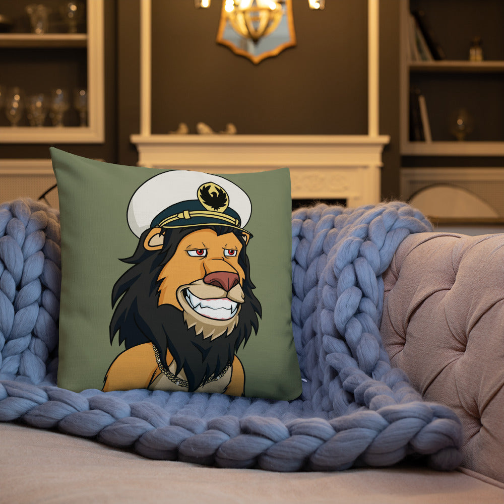 Premium Pillow feat Lazy Lion #8067