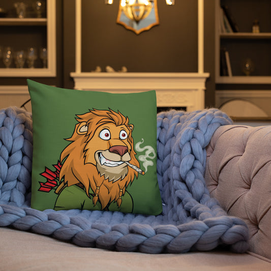 Premium Pillow feat Lazy Lion #7427