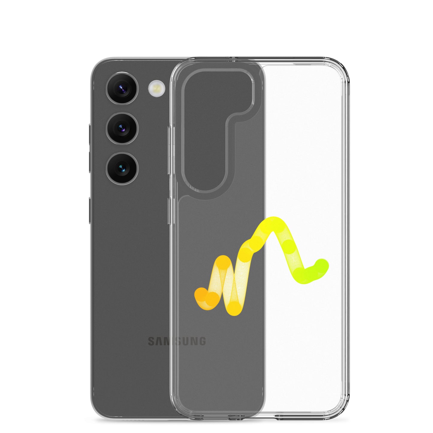 Clear Case for Samsung® feat. Chromie Squiggle #9998