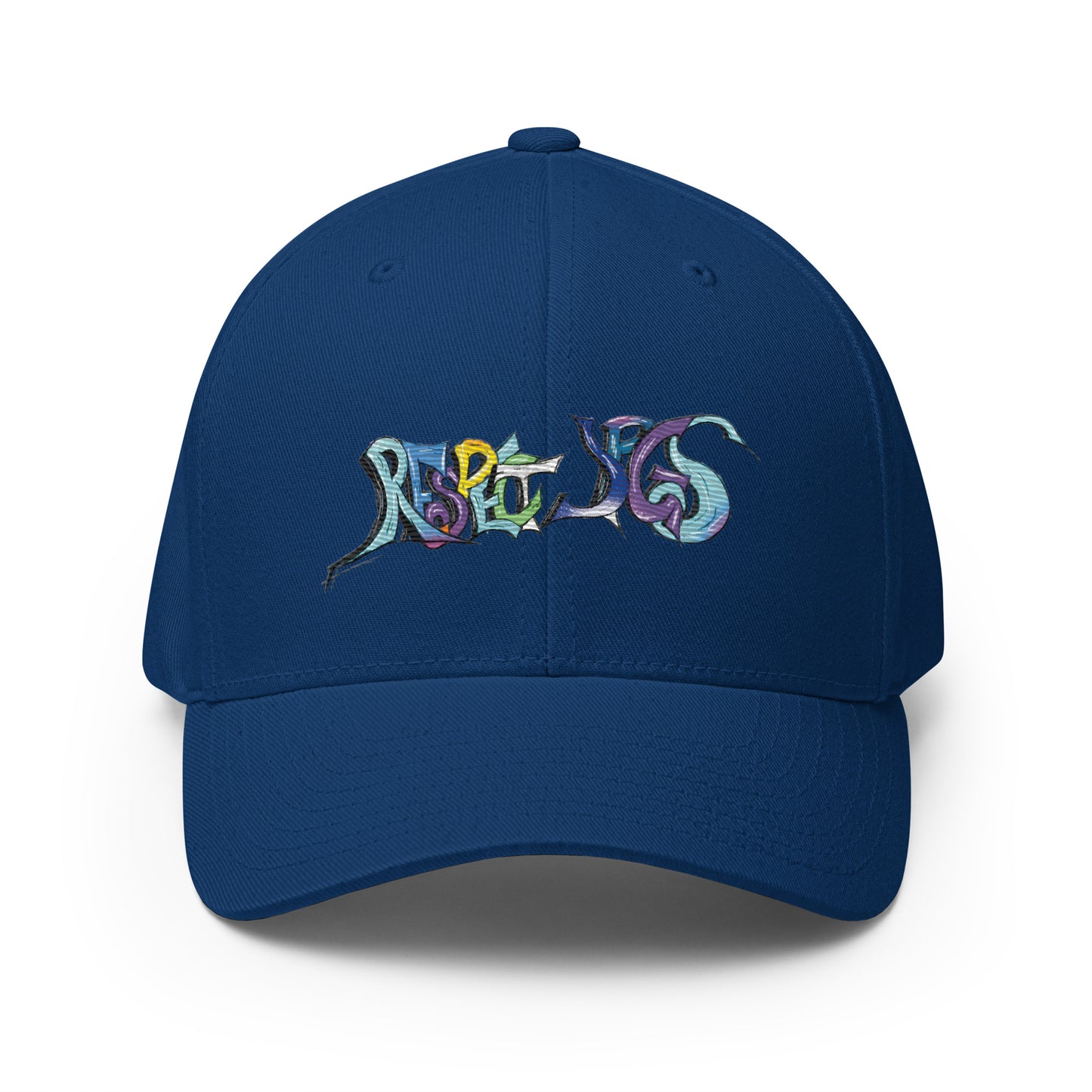 Structured Twill Cap feat. RESPECT JPGS by eitzi.eth (embroidered)