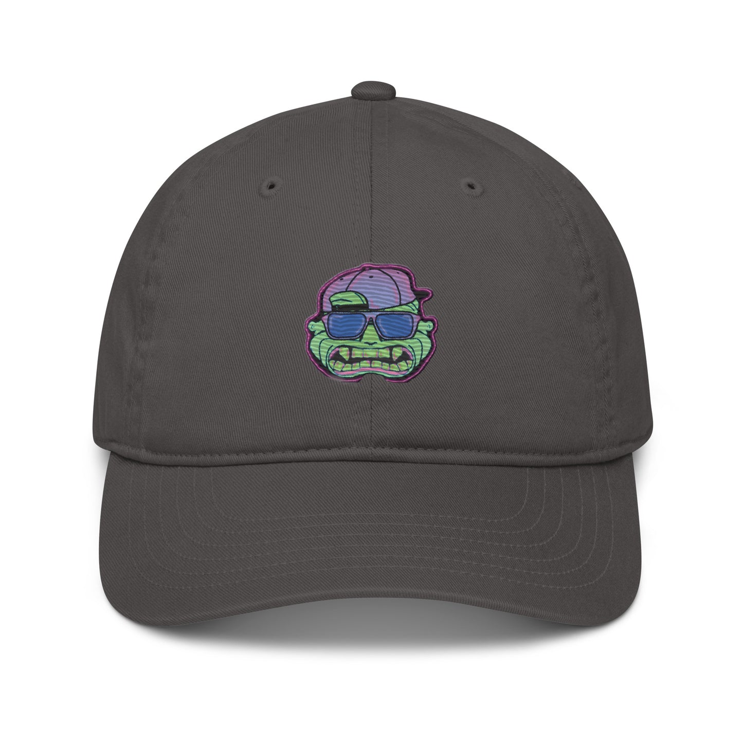 Organic dad hat feat Lil Loco #44 (embroidered)