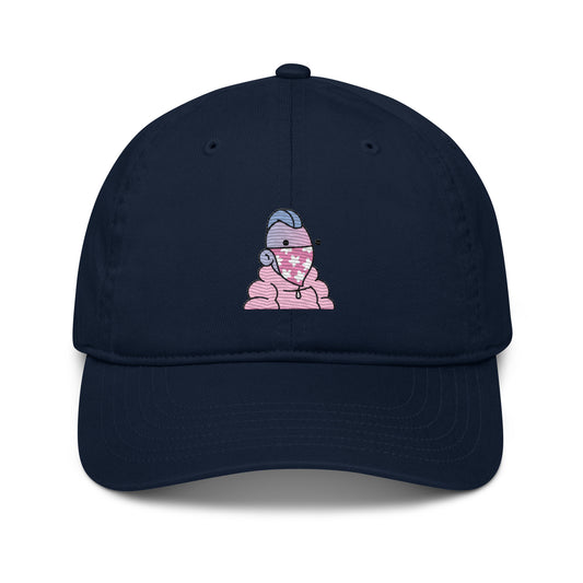 Organic dad hat feat Doodle #8515 (embroidered)