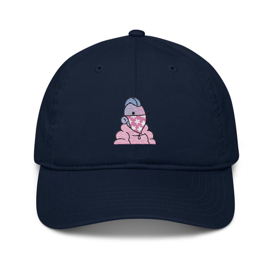 Organic dad hat feat Doodle #8515 (embroidered)