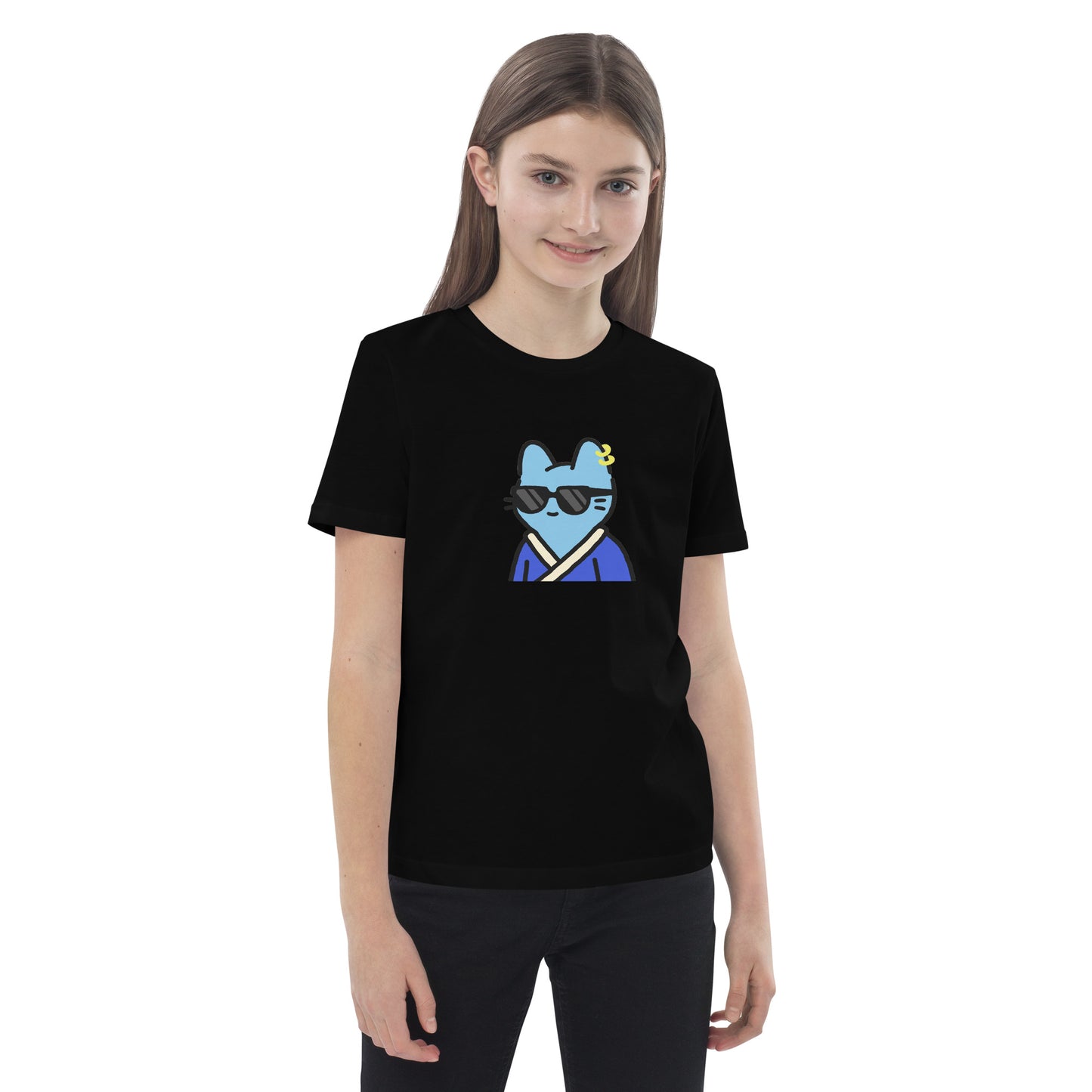 Organic cotton kids t-shirt feat. Cool Cat #316