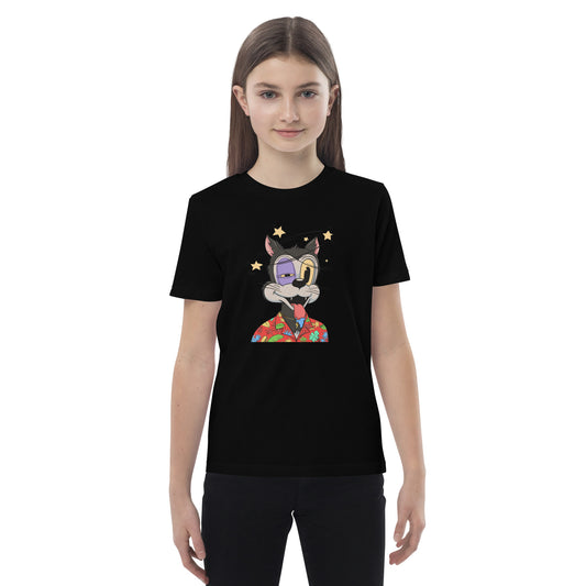 Organic cotton kids t-shirt feat. TONY TOONZ