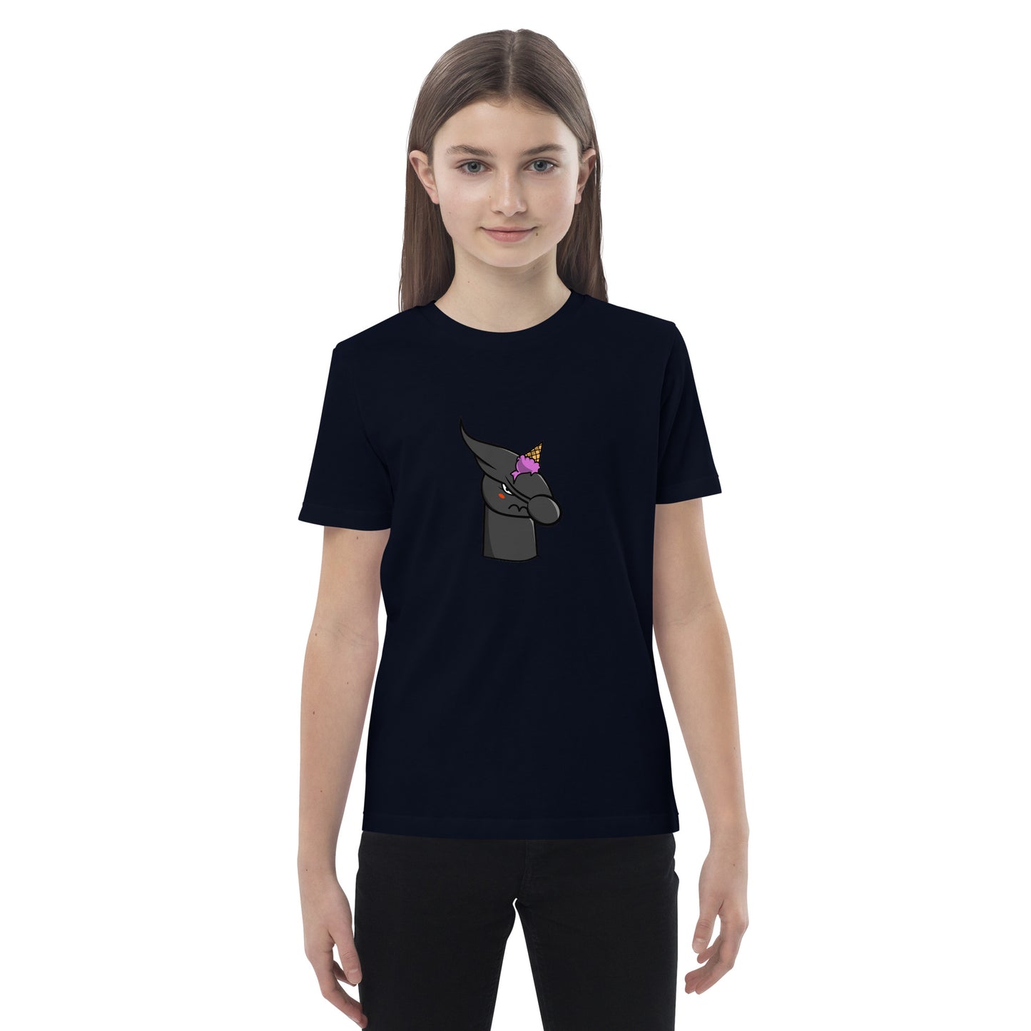 Organic cotton kids t-shirt feat UNICORN #333D