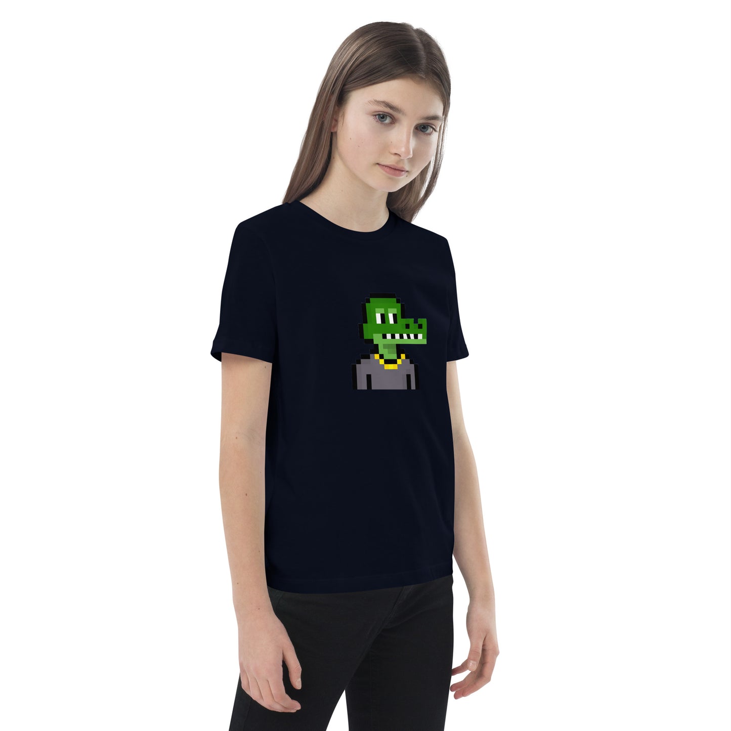 Organic cotton kids t-shirt feat Nakamigos #11987