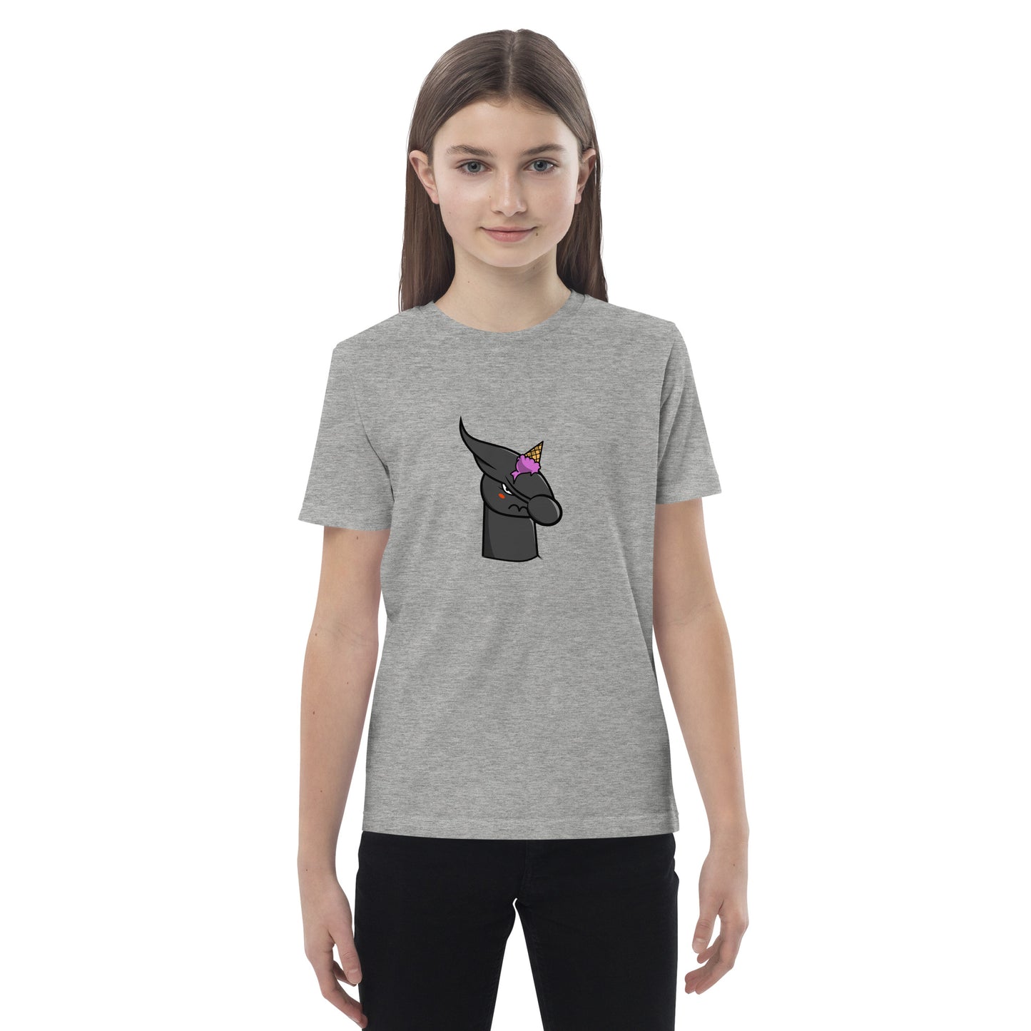 Organic cotton kids t-shirt feat UNICORN #333D