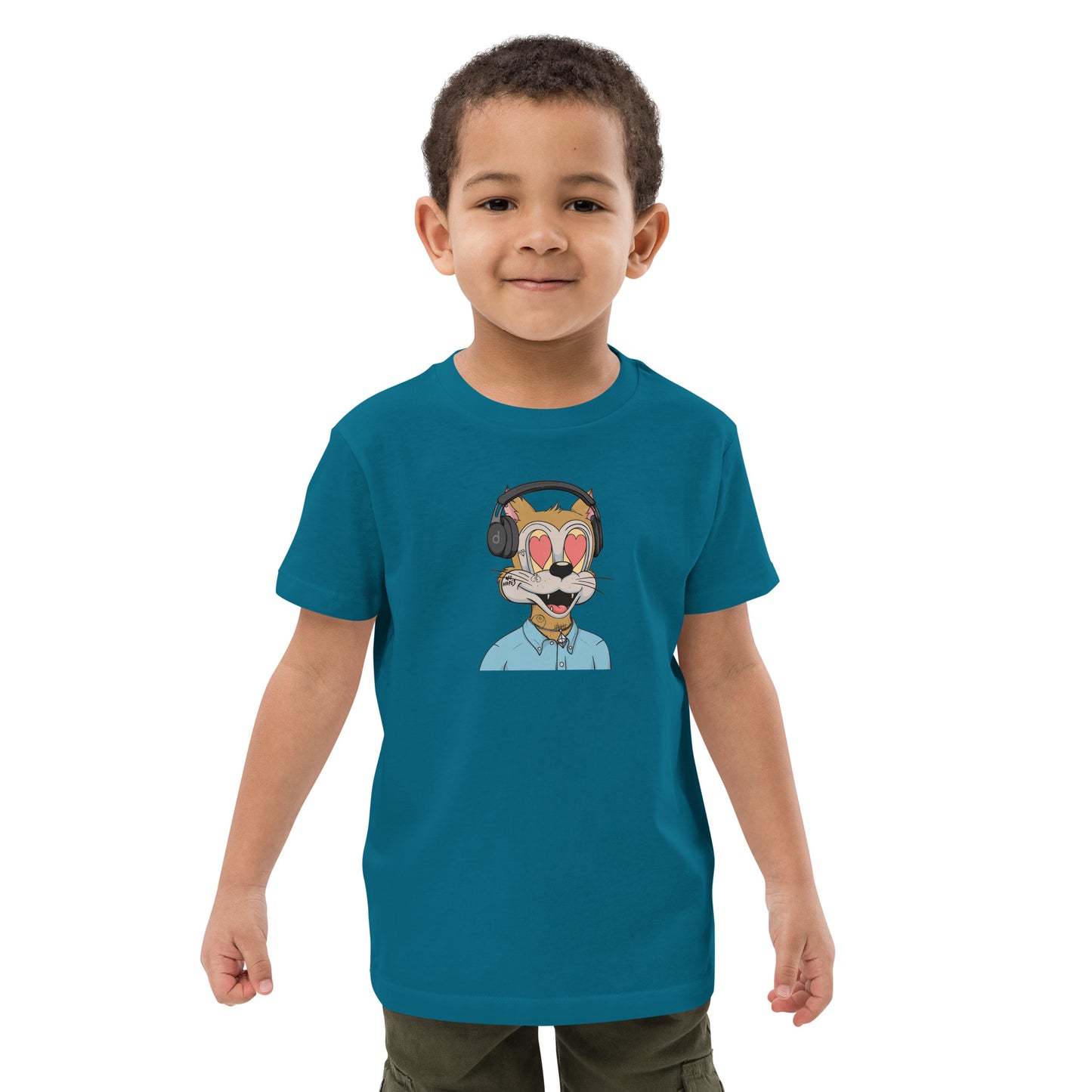 Organic cotton kids t-shirt feat TOON #2425