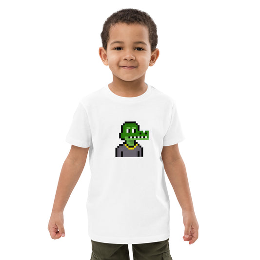 Organic cotton kids t-shirt feat Nakamigos #11987