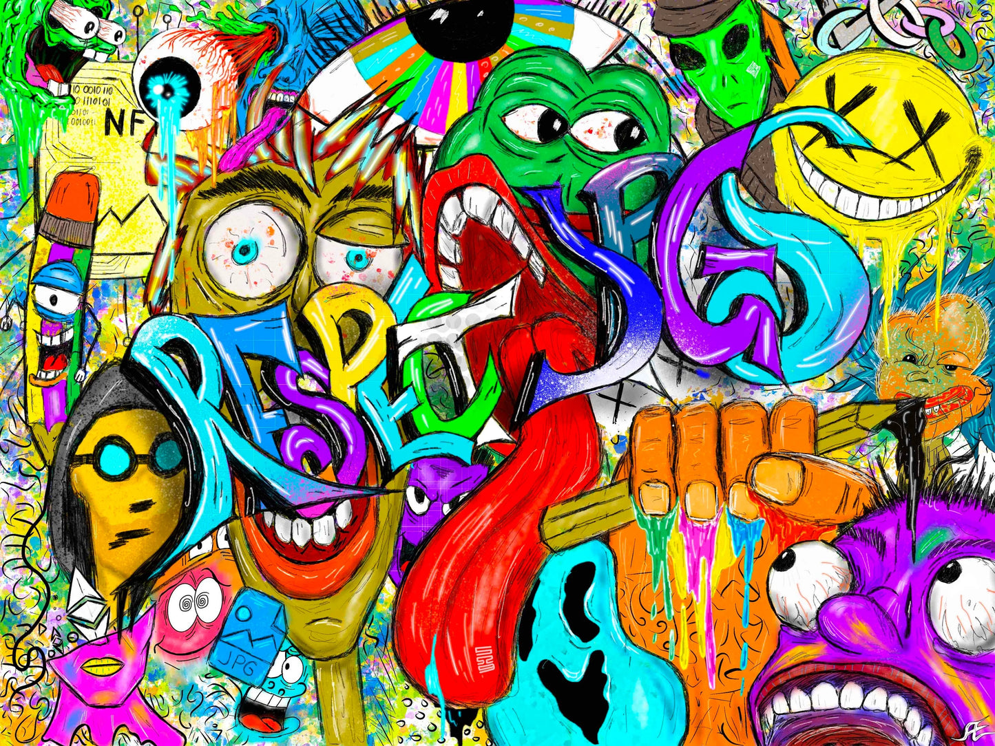 Slim fit polo feat. RESPECT JPGS by EITZI