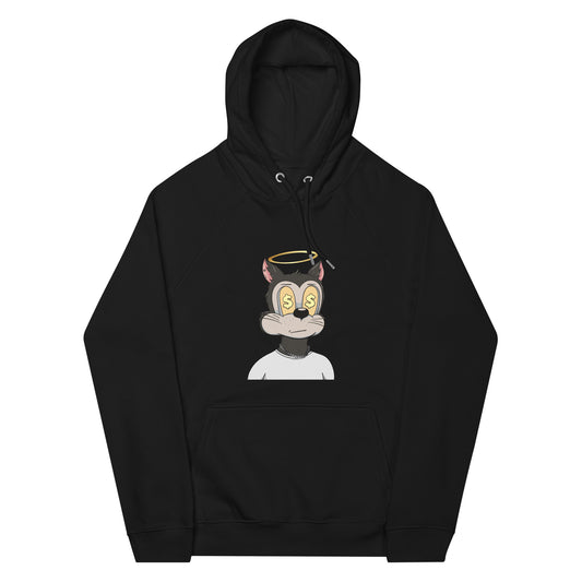 Unisex eco raglan hoodie feat TOON #590
