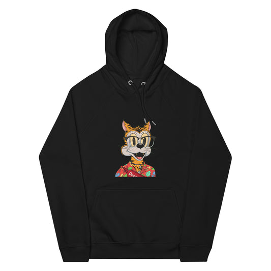 Unisex eco raglan hoodie feat TOON #918