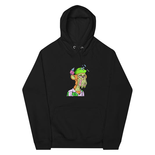 Unisex eco raglan hoodie feat MAYC #9904