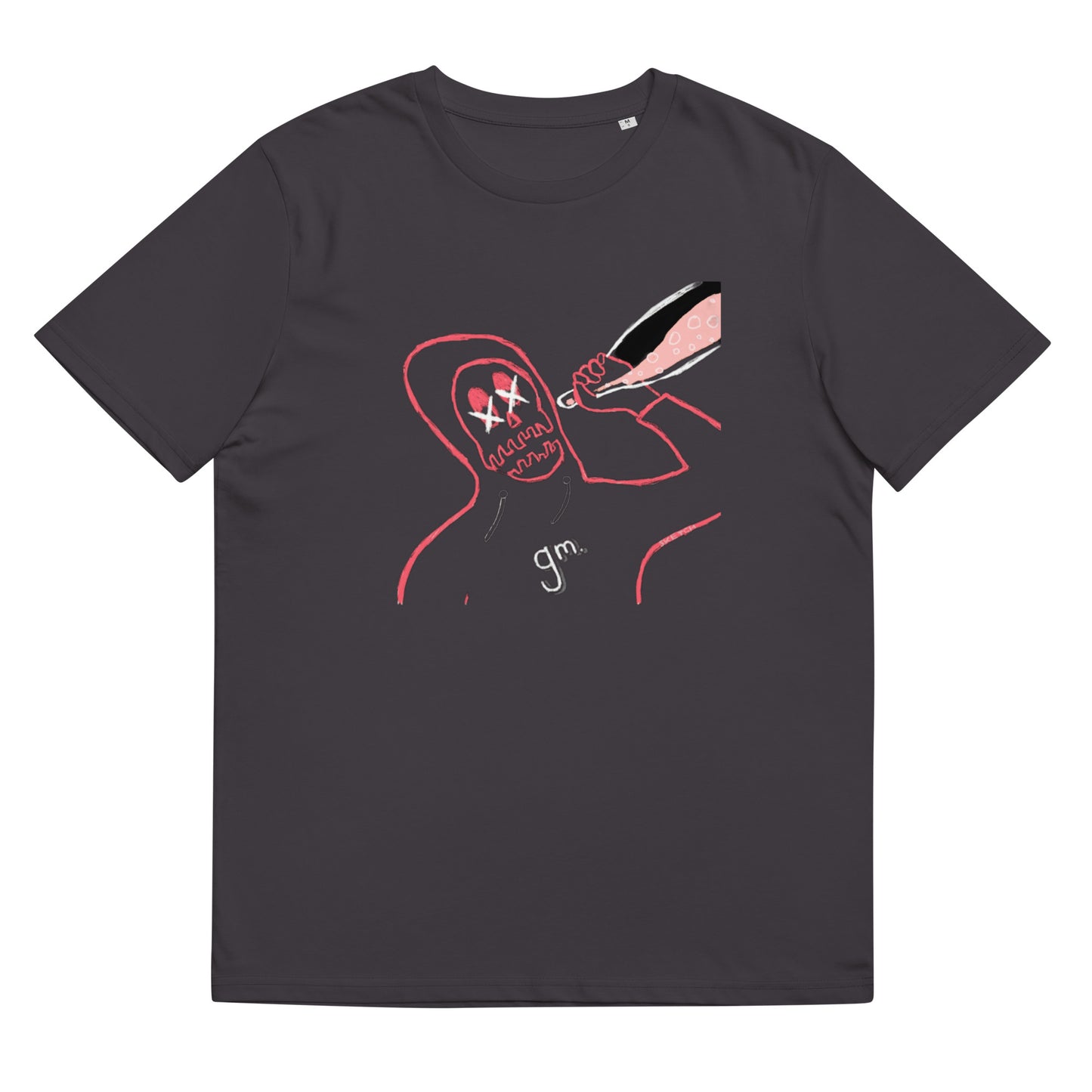 Unisex organic cotton t-shirt feat rekguy #889