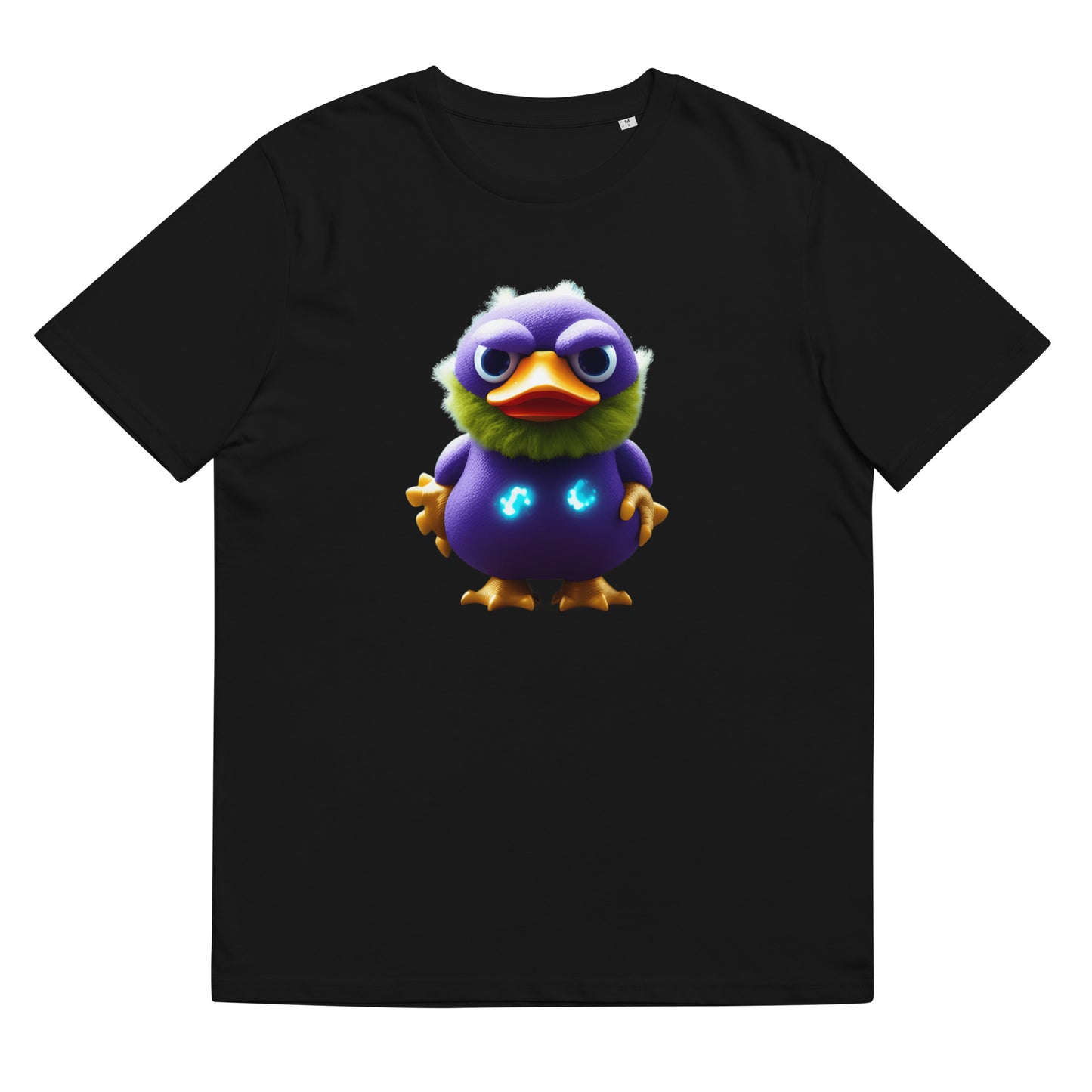 Unisex organic cotton t-shirt feat GalactLINGS Zapbeard