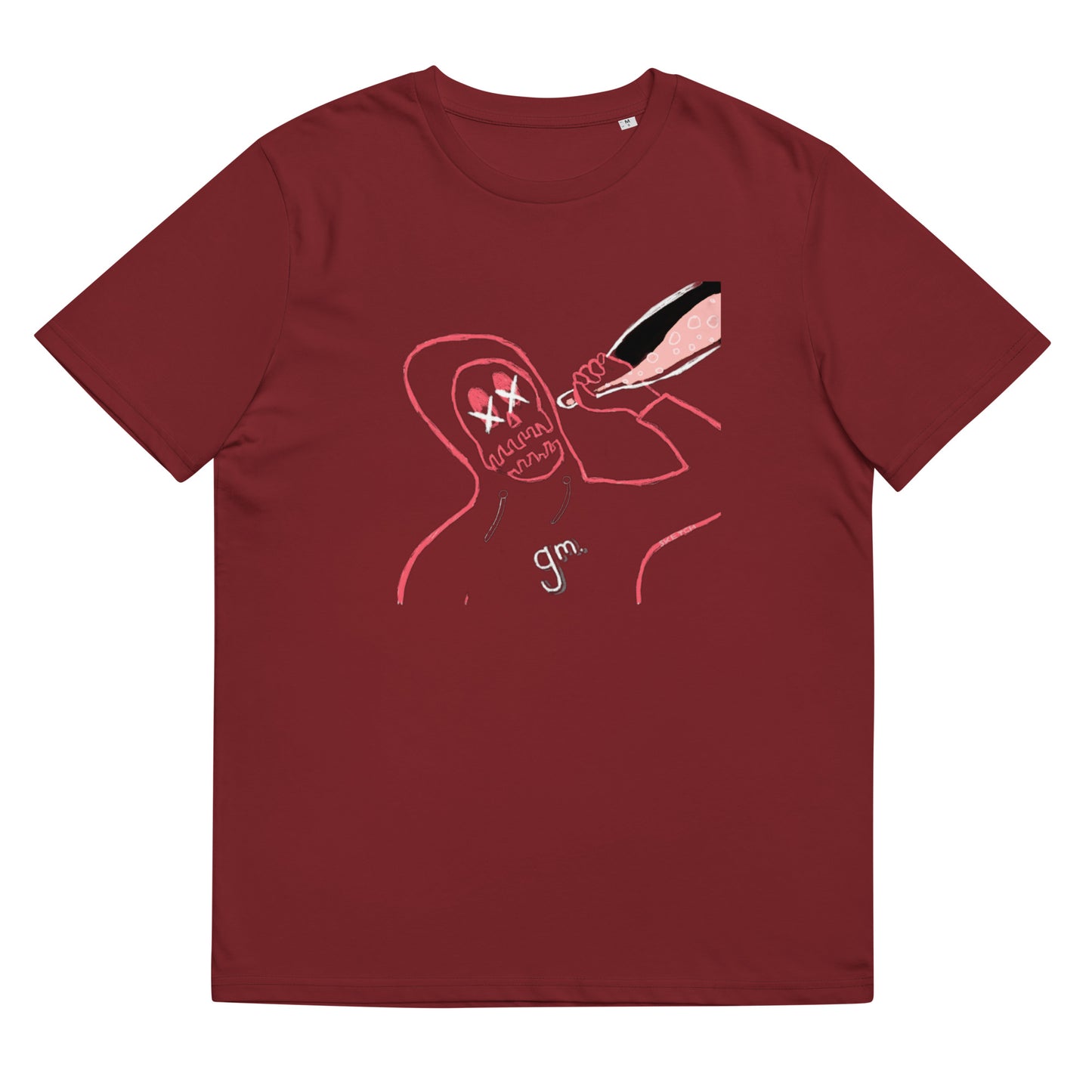 Unisex organic cotton t-shirt feat rekguy #889