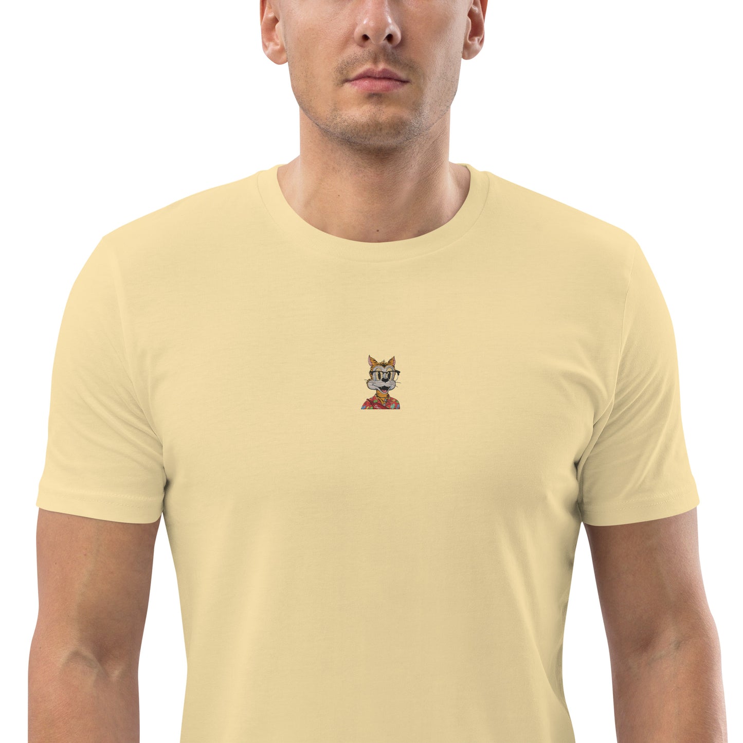 Unisex organic cotton t-shirt feat TOON #918 (front embroidered + rear print)