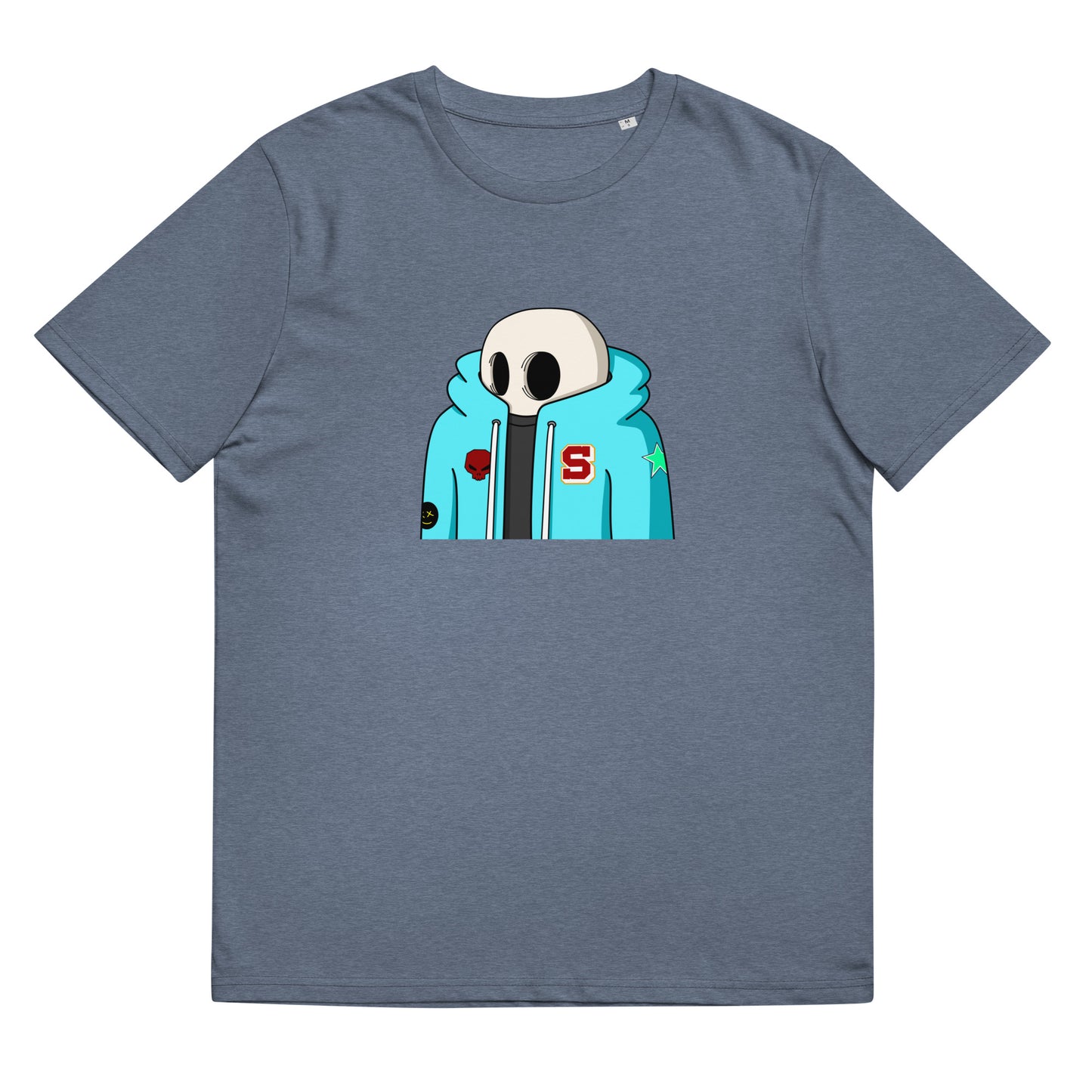 Unisex organic cotton t-shirt feat Skuyxz