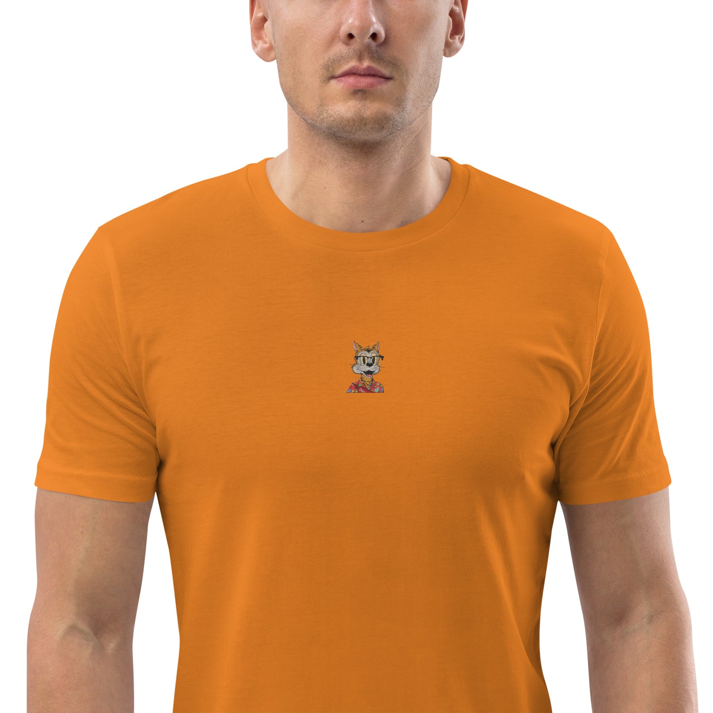 Unisex organic cotton t-shirt feat TOON #918 (front embroidered + rear print)
