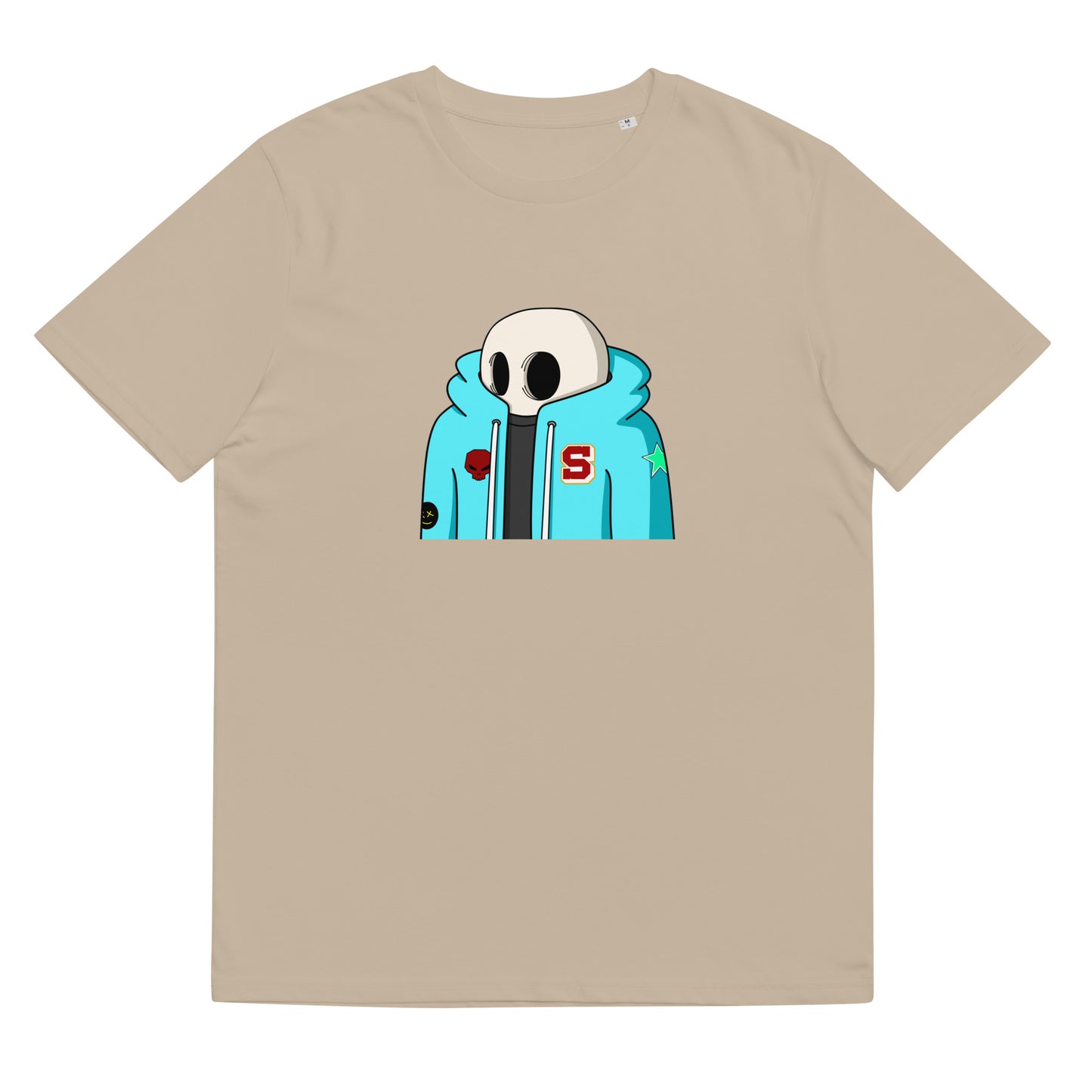 Unisex organic cotton t-shirt feat Skuyxz