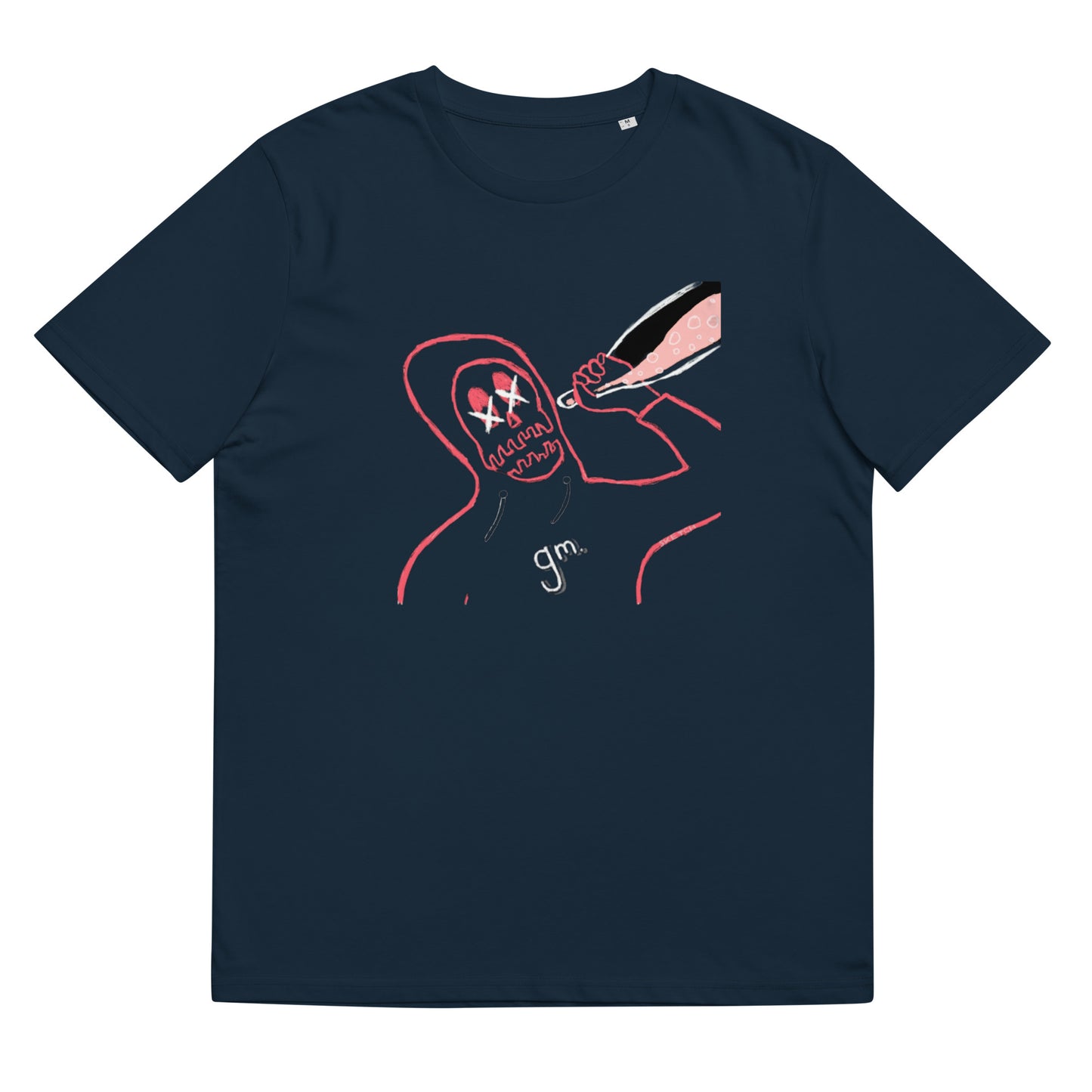 Unisex organic cotton t-shirt feat rekguy #889